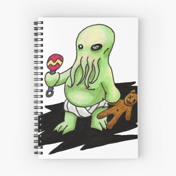 Item preview, Baby Cthulhu designed and sold by littleinkdudes.
