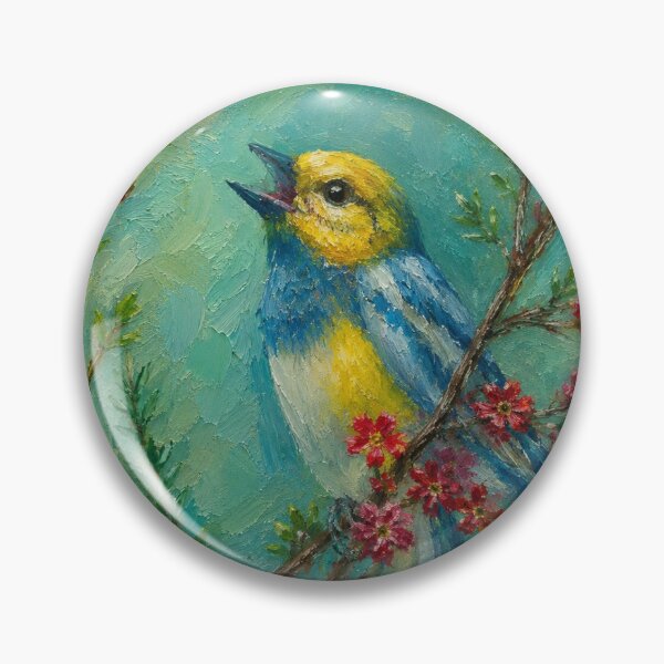 Item preview, The Guardian Songbird of the Valley of Echoes designed and sold by Art7Dimension.