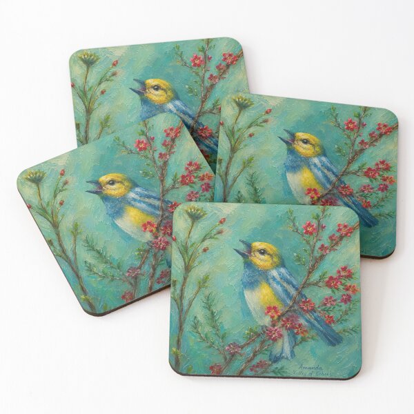 Item preview, The Guardian Songbird of the Valley of Echoes designed and sold by Art7Dimension.