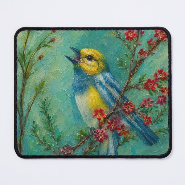 Item preview, The Guardian Songbird of the Valley of Echoes designed and sold by Art7Dimension.