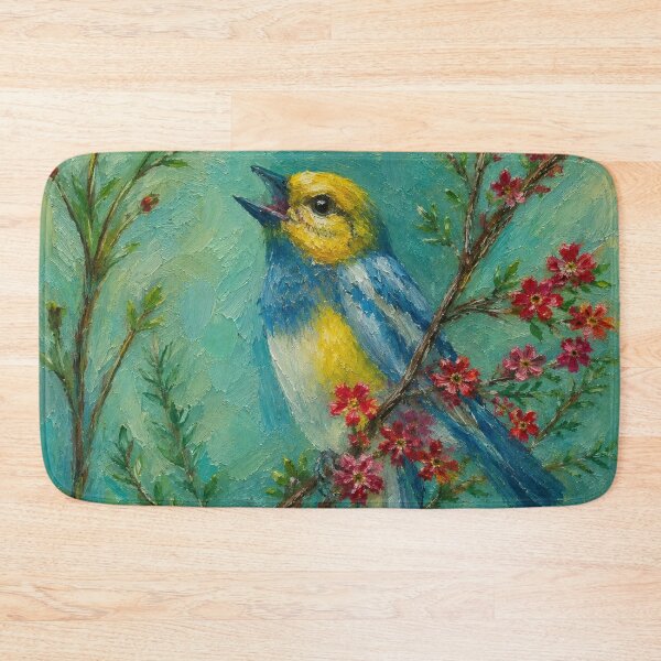 Item preview, The Guardian Songbird of the Valley of Echoes designed and sold by Art7Dimension.