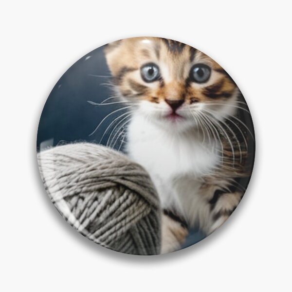 Item preview, Animals - Adorable Tabby and White Kitten, Sweet and Innocent Portrait designed and sold by World-Pets.