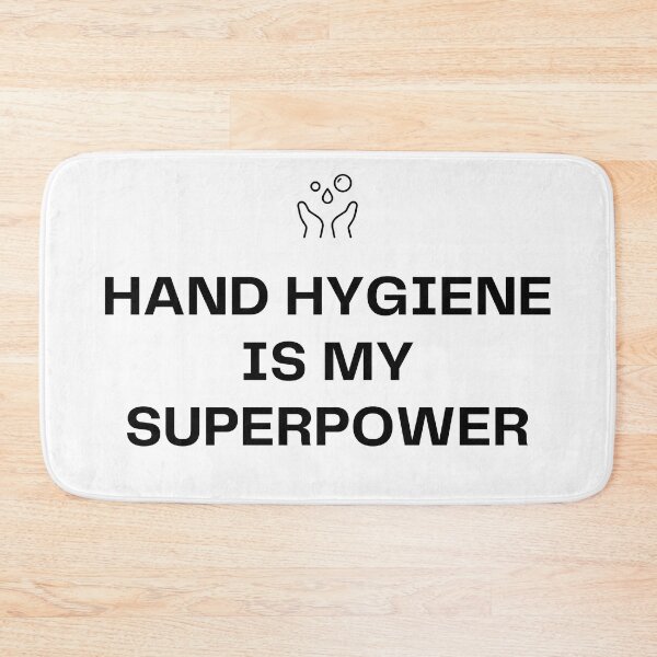 Item preview, Hand Hygiene Is My Superpower Funny Nurse Healthcare Worker Gift Tee designed and sold by EpsyLab.