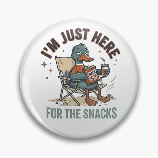 Item preview, I'm Just Here for the Snacks designed and sold by WesWay.