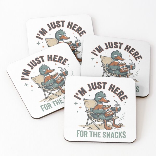 Item preview, I'm Just Here for the Snacks designed and sold by WesWay.