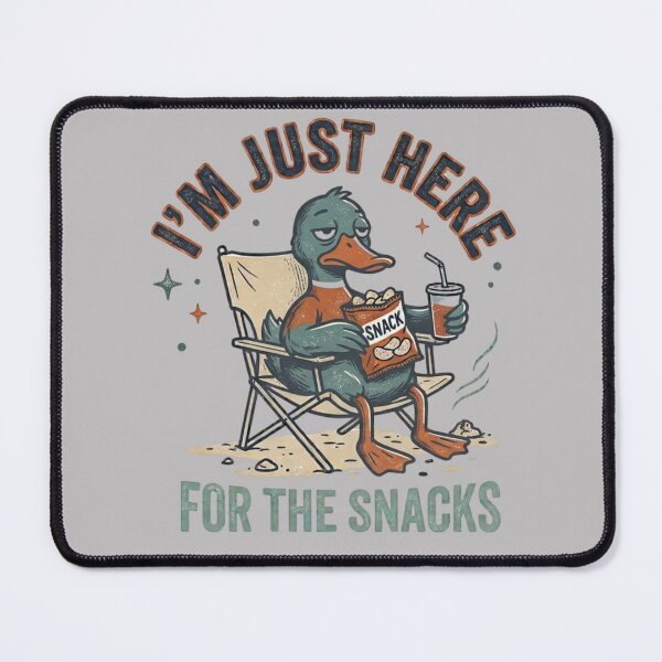 Item preview, I'm Just Here for the Snacks designed and sold by WesWay.
