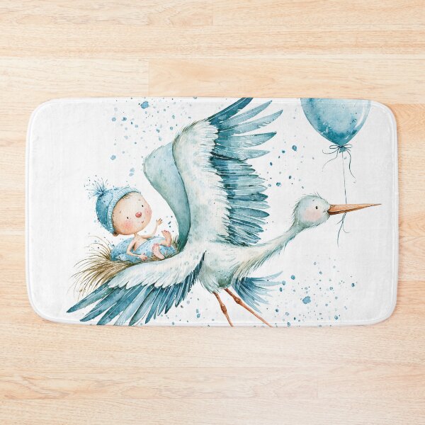 Item preview, Skybound with Stork & Balloon designed and sold by Venon28.