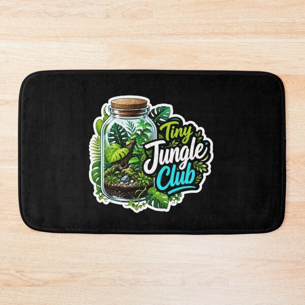 Item preview, Tiny Jungle Club – Tropical Terrarium  designed and sold by Sketchlegacy.