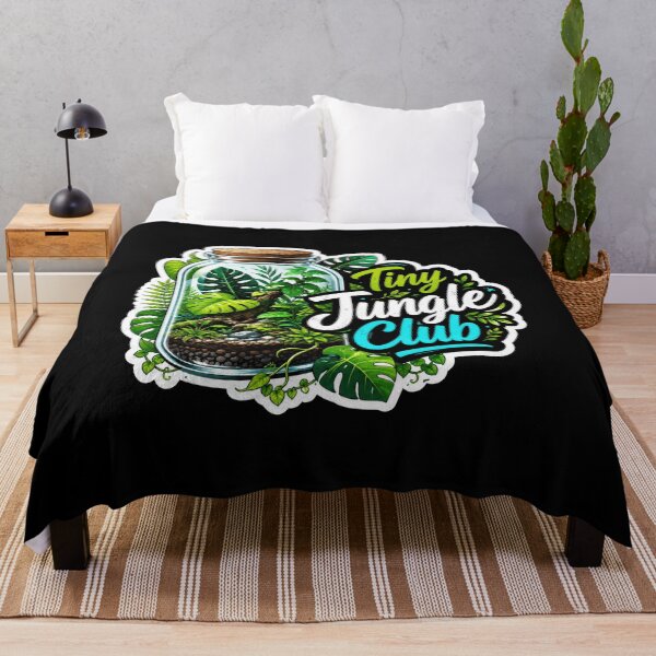 Item preview, Tiny Jungle Club – Tropical Terrarium designed and sold by Sketchlegacy.