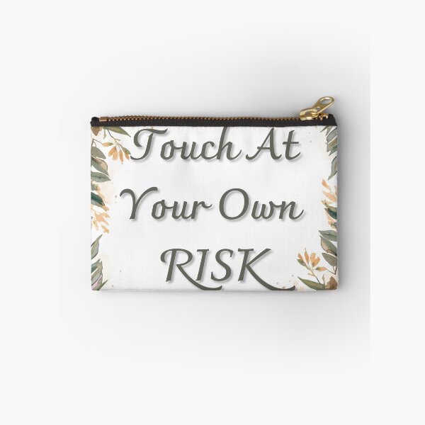 Item preview, Watercolor Botanical Touch At Your Own Risk Floral Artwork designed and sold by Biedroneczka.