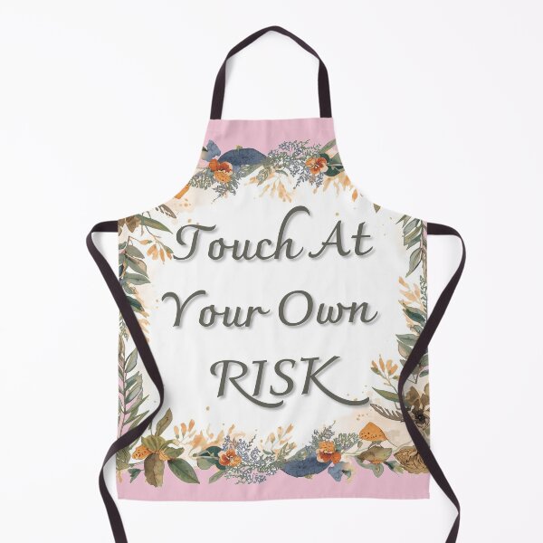 Item preview, Watercolor Botanical Touch At Your Own Risk Floral Artwork designed and sold by Biedroneczka.