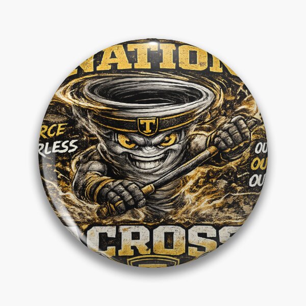 Item preview, Tornado Nation Lacrosse -black and gold Pride designed and sold by LamesaFanShop.