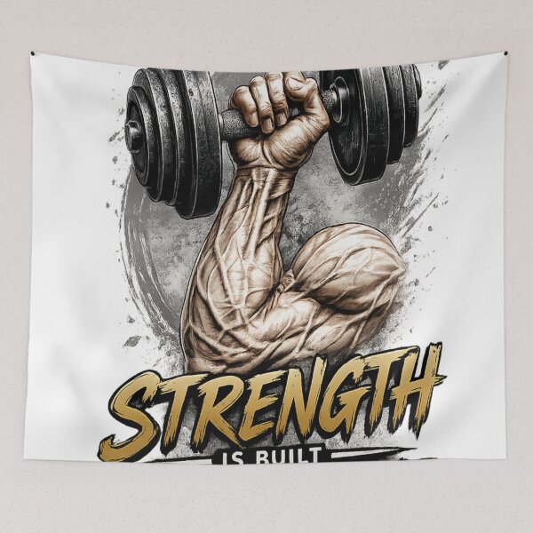 Item preview, Motivational fitness illustration  designed and sold by urbanshop7.