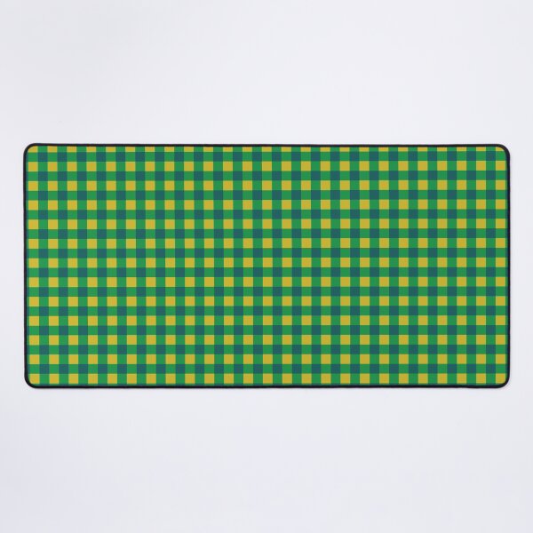 Item preview, Emerald Green, Teal and Mustard Checkerboard Pattern | Seamless Geometric Squares designed and sold by ViviNyks.