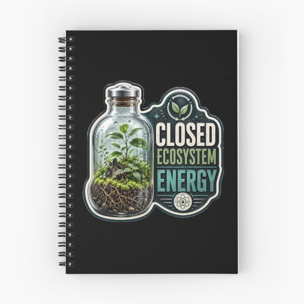 Item preview, Closed Ecosystem Energy – Self-Sustaining Terrarium  designed and sold by Sketchlegacy.