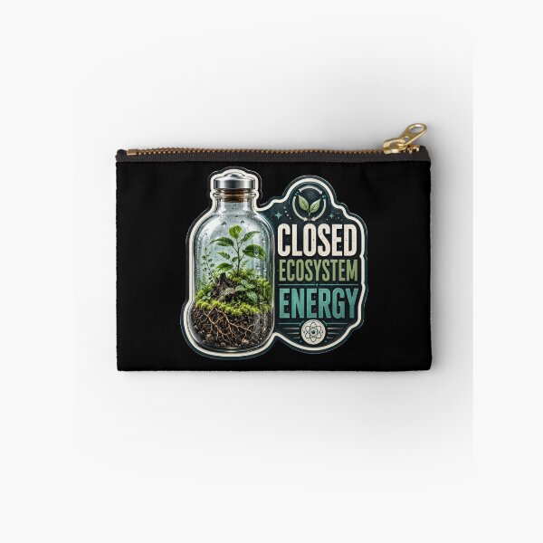 Item preview, Closed Ecosystem Energy – Self-Sustaining Terrarium  designed and sold by Sketchlegacy.