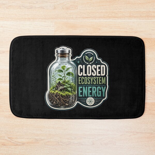 Item preview, Closed Ecosystem Energy – Self-Sustaining Terrarium  designed and sold by Sketchlegacy.