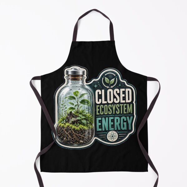 Item preview, Closed Ecosystem Energy – Self-Sustaining Terrarium designed and sold by Sketchlegacy.