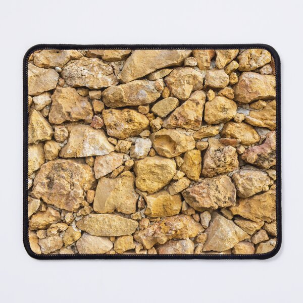 Item preview, Rustic Yellow Stone Wall Texture With Rough Rock Masonry Pattern For Backgrounds And Design designed and sold by Nmallia.