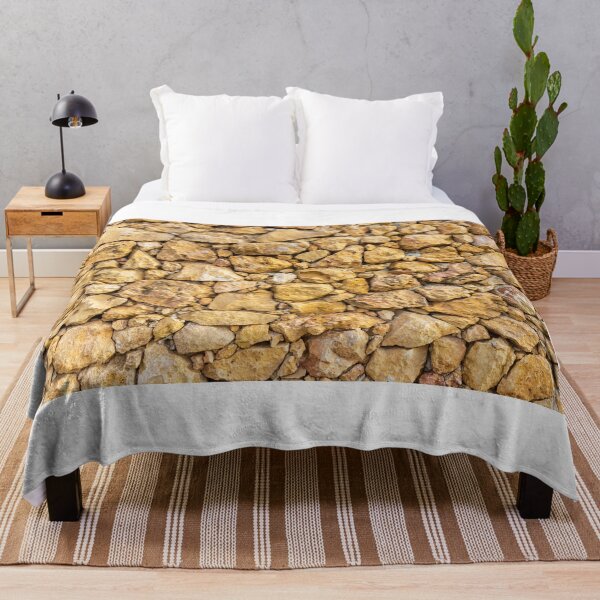 Item preview, Rustic Yellow Stone Wall Texture With Rough Rock Masonry Pattern For Backgrounds And Design designed and sold by Nmallia.