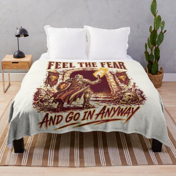 Item preview, Feel the Fear Medieval Knight Courage designed and sold by Victor Shadehorn.