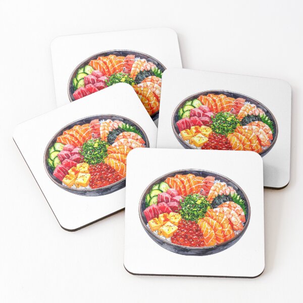 Item preview, Traditional Japanese Rice Bowl Watercolor Illustration designed and sold by BetweenForms.