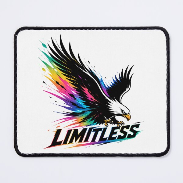 Item preview, Rainbow Eagle WITHOUT LIMITS: Power, Freedom and Ambition designed and sold by FusiTink.