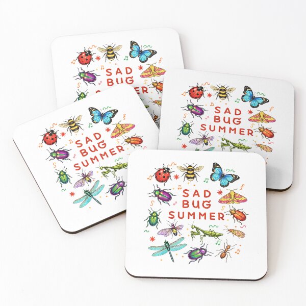 Item preview, Sad Bug Summer Vintage Entomology Nature Lover designed and sold by Rahamkshop.