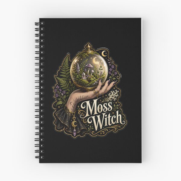 Item preview, Moss Witch – Enchanted Terrarium Magic  designed and sold by Sketchlegacy.