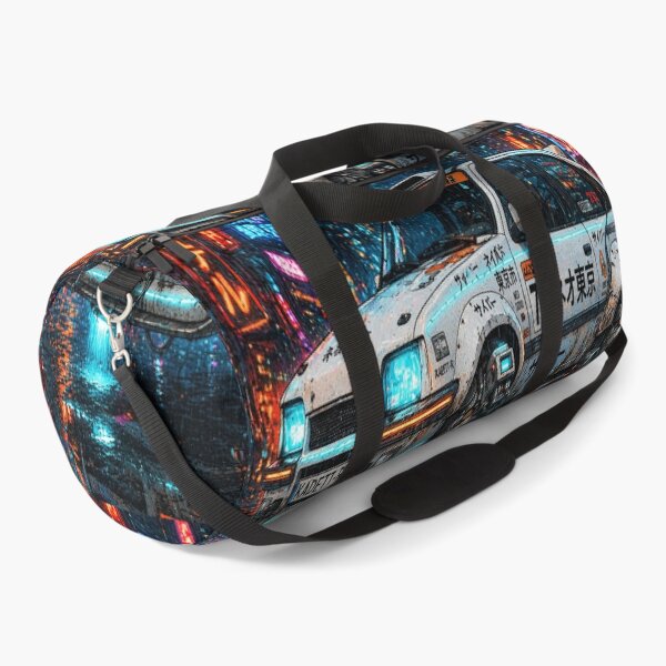 Item preview, Retro Cyberpunk Kadett White Car designed and sold by JMAVILA ART.