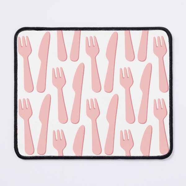 Item preview, Pink Plastic Fork and Knife Cutlery Set designed and sold by Anne97s.
