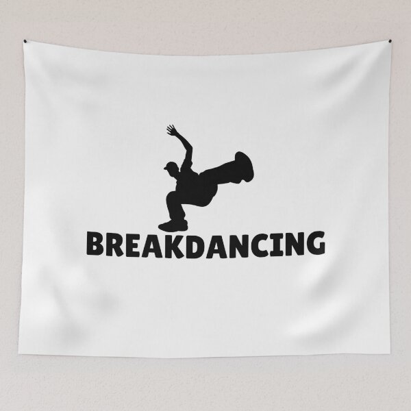Item preview, BREAKDANCING - BLACK designed and sold by ArtsyCity.