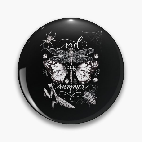 Item preview, Sad Bug Summer Vintage Entomology Nature Lover designed and sold by Rahamkshop.