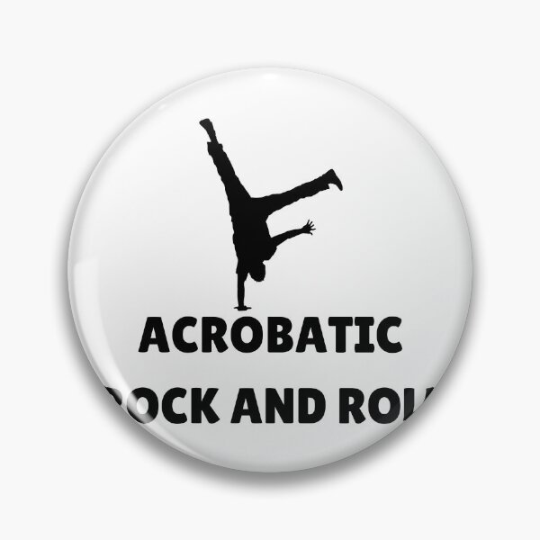 Item preview, ACROBATIC ROCK AND ROLL - BLACK designed and sold by ArtsyCity.
