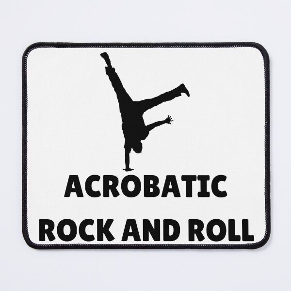 Item preview, ACROBATIC ROCK AND ROLL - BLACK designed and sold by ArtsyCity.
