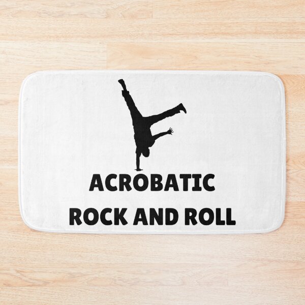Item preview, ACROBATIC ROCK AND ROLL - BLACK designed and sold by ArtsyCity.