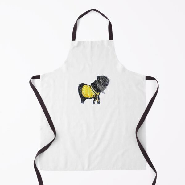 Item preview, Black Shetland Pony in a Sweater Art designed and sold by MagicYana.