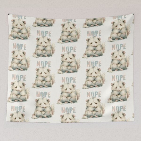 Item preview, Sleepy Possum NOPE Vintage designed and sold by SignumShop.