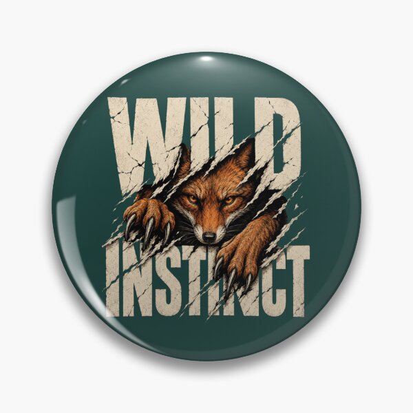 Item preview, No Rules. Just Instinct. | Fox Graphic T-Shirt designed and sold by Theshop611.