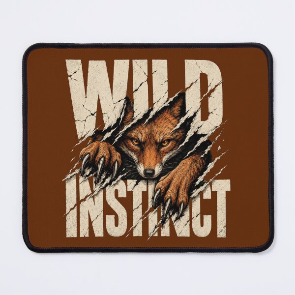 Item preview, No Rules. Just Instinct. | Fox Graphic T-Shirt designed and sold by Theshop611.