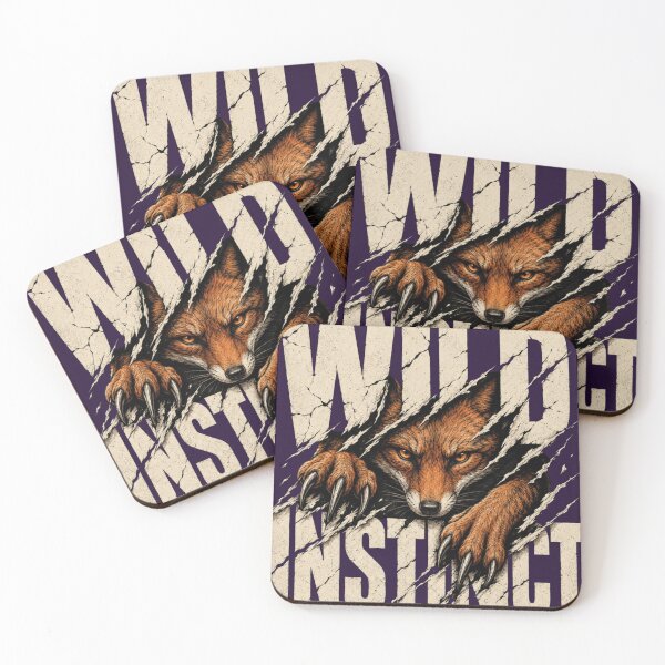 Item preview, No Rules. Just Instinct. | Fox Graphic T-Shirt designed and sold by Theshop611.