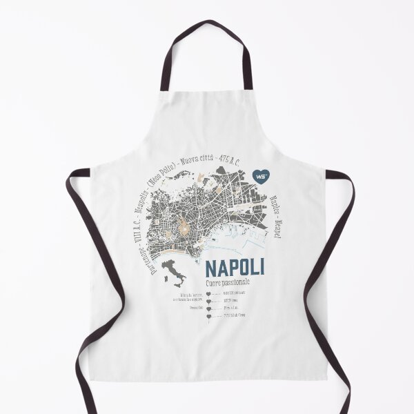Item preview, Naples Vintage Map Italian Style designed and sold by waldraws.