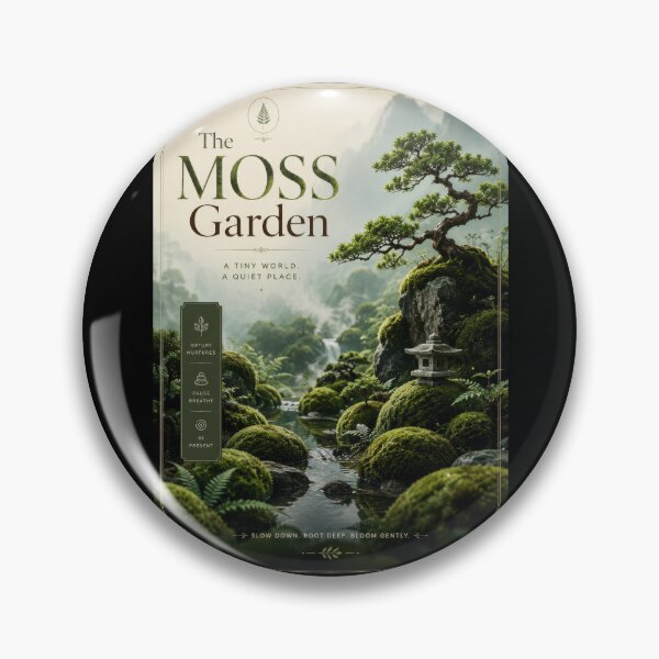 Item preview, The Moss Garden – A Tiny World, A Quiet Place  designed and sold by Sketchlegacy.