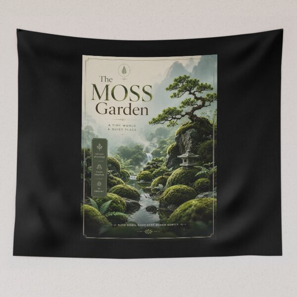 Item preview, The Moss Garden – A Tiny World, A Quiet Place  designed and sold by Sketchlegacy.
