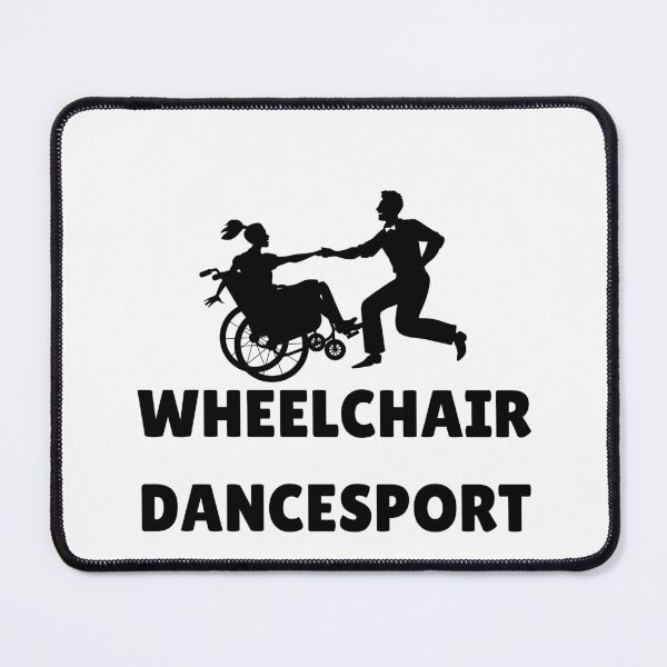 Item preview, WHEELCHAIR DANCESPORT - BLACK designed and sold by ArtsyCity.