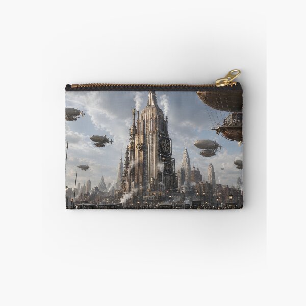 Item preview, Retro-futuristic skyline: The age of machines designed and sold by Projekt H73.