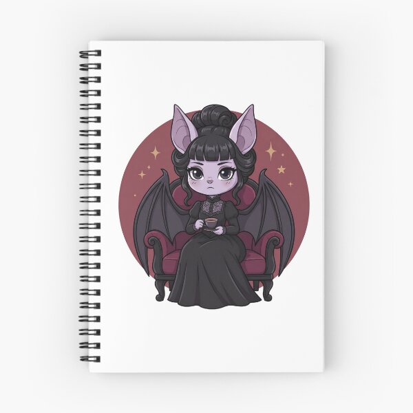 Item preview, Cute Gothic Bat Girl - Victorian Vampire Chibi Aesthetic designed and sold by CaliLuminos.