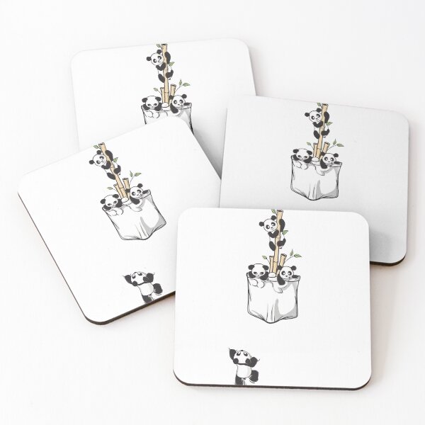 Item preview, Cute Pocket Panda Bamboo Friends designed and sold by Reshmakhan.