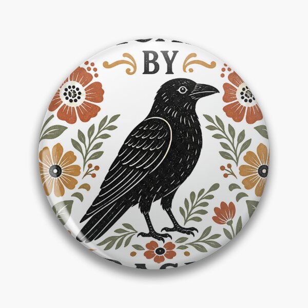 Item preview, Radicalized by Basic Decency - Vintage Crow & Cottagecore Nature designed and sold by BumbleBloom7.
