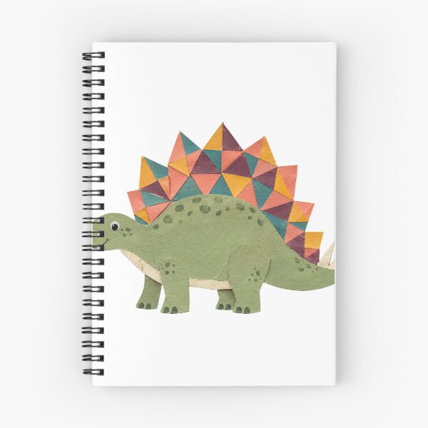 Item preview, Colorful Geometric Stegosaurus Triangle Tessellation Dino designed and sold by eignvalue.